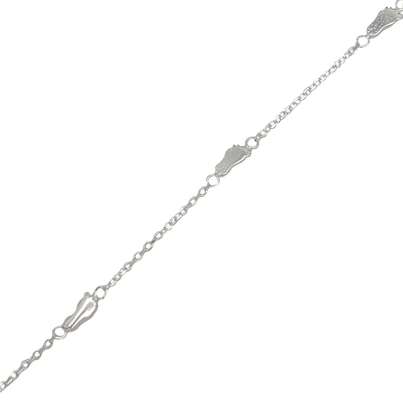 Foot Charms Anklet (Silver)