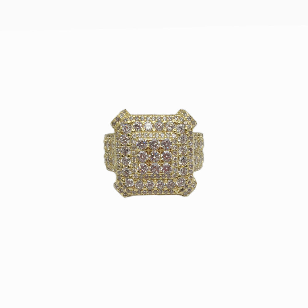 Iced-Out Griller CZ Ring (SILVER)