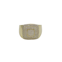Zirconia Square Ring (Silver)