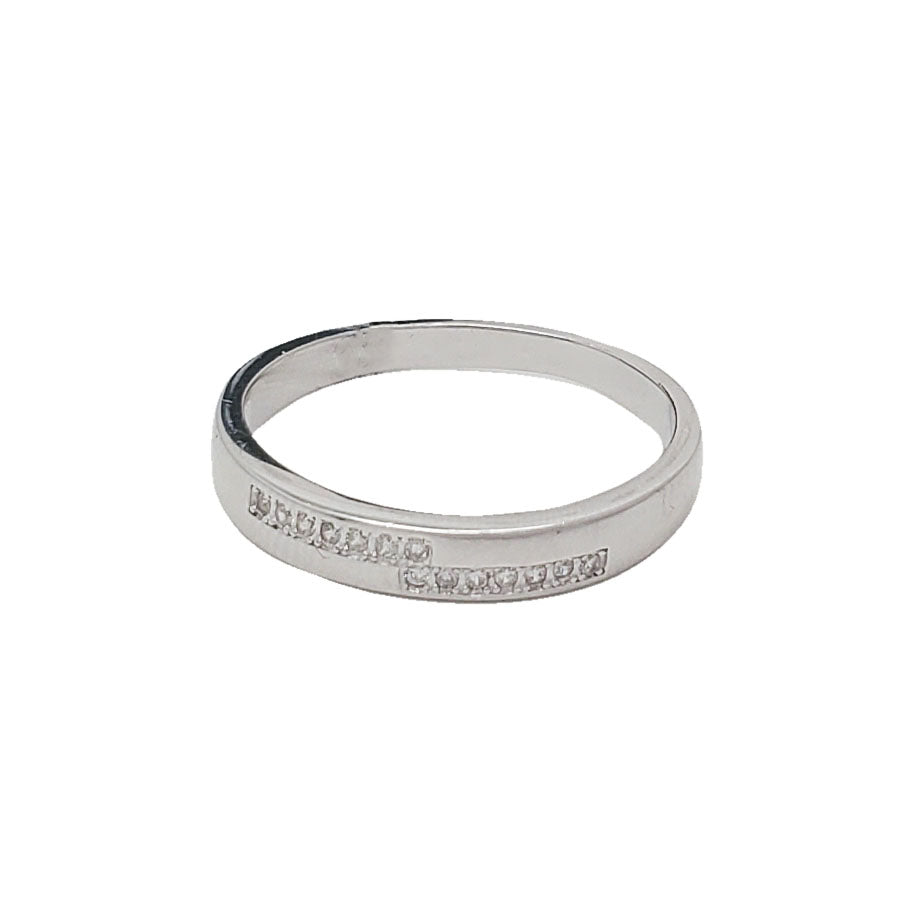 Zirconia Ring (Silver)
