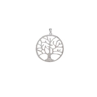 Tree of Life Circle Pendant (Silver)