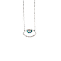 Evil Eye Necklace (Silver)