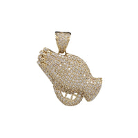 Zirconia Praying Hand Pendant (14K)