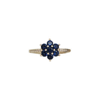 Zirconia Flower Lady Ring (14K)