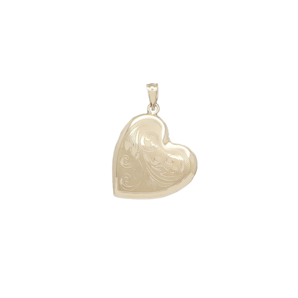Heart Lock Pendant (14K)