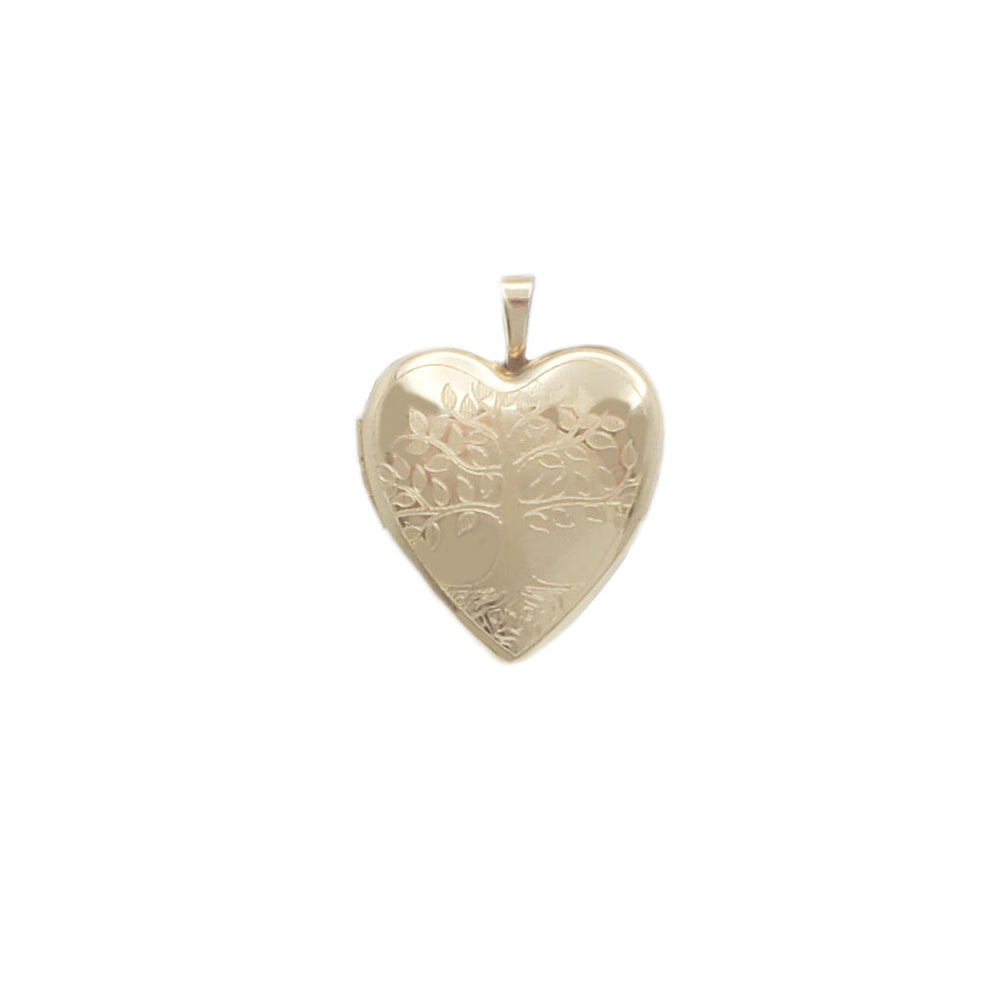 Heart Locket Pendant (14K)