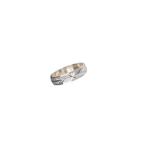 Two-Tone Diamond Cut Ring (14K)