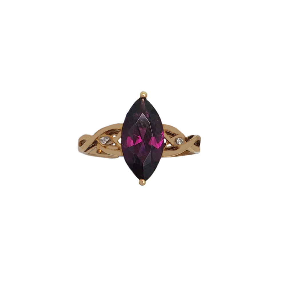 Rhodolite Garnet Lady Ring (18K)