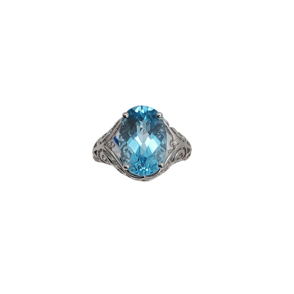 Blue Topaz Lady Ring (18K)