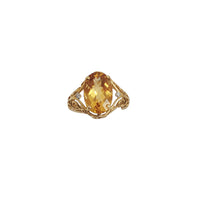 Oval Citrine Lady Ring (18K)