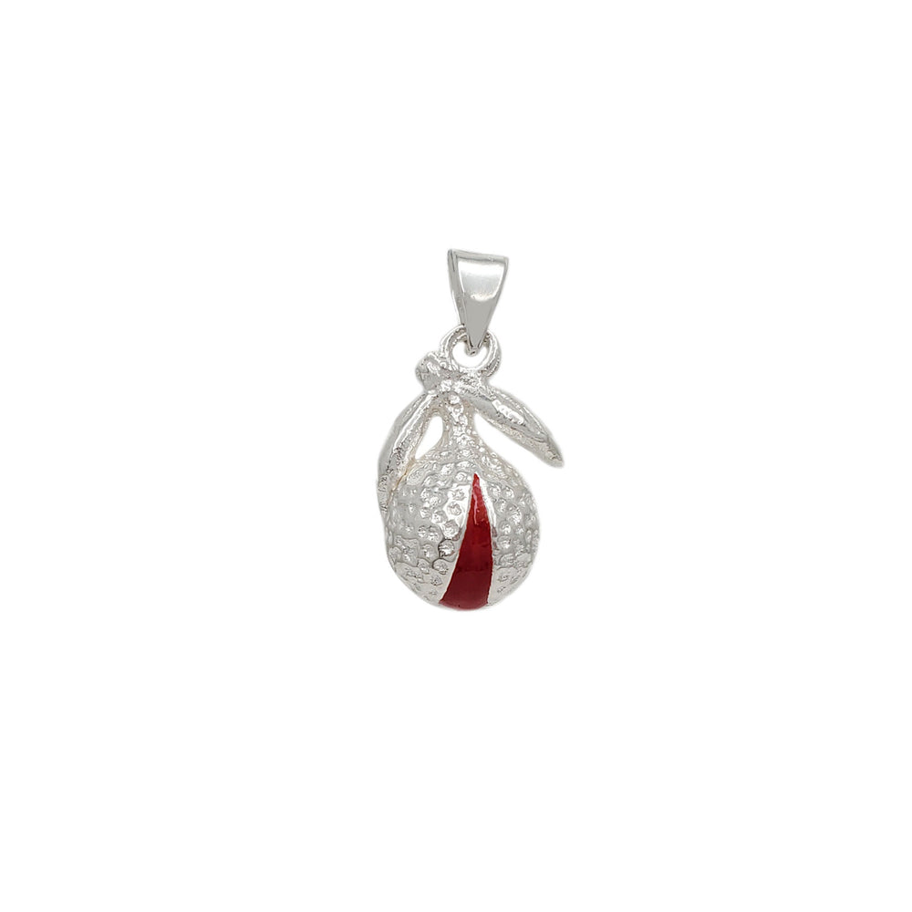 Guava Pendant (Silver)