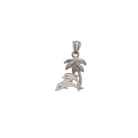 Double Dolphin Pendant (Silver)