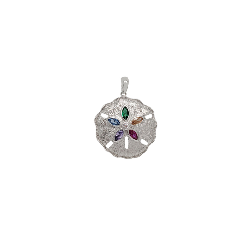 Sand Dollar Pendant (Silver)