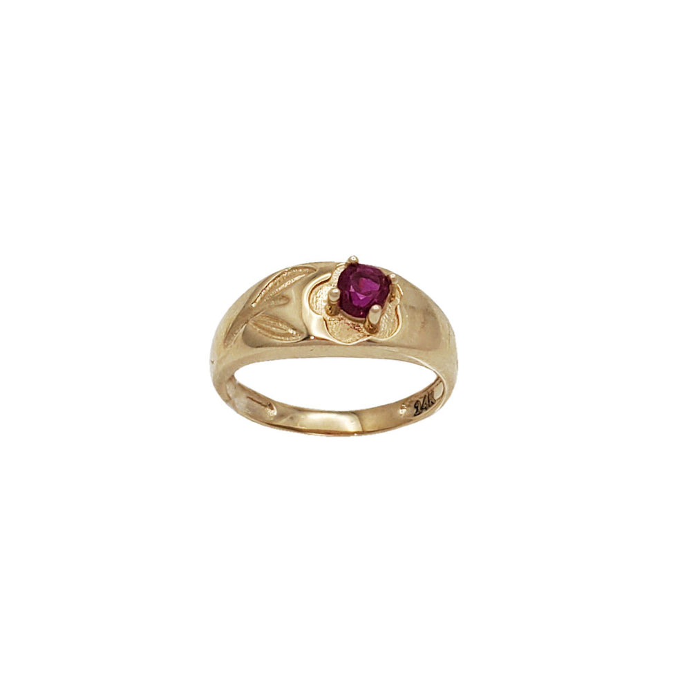 Zirconia Baby Sized/Pinky Ring (14k)