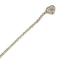 Round Zirconia Tennis Bracelet (Silver)