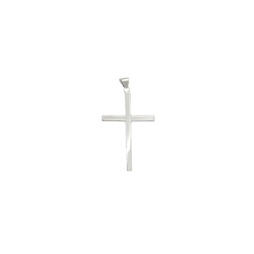 Plain Cross Pendant (Silver)