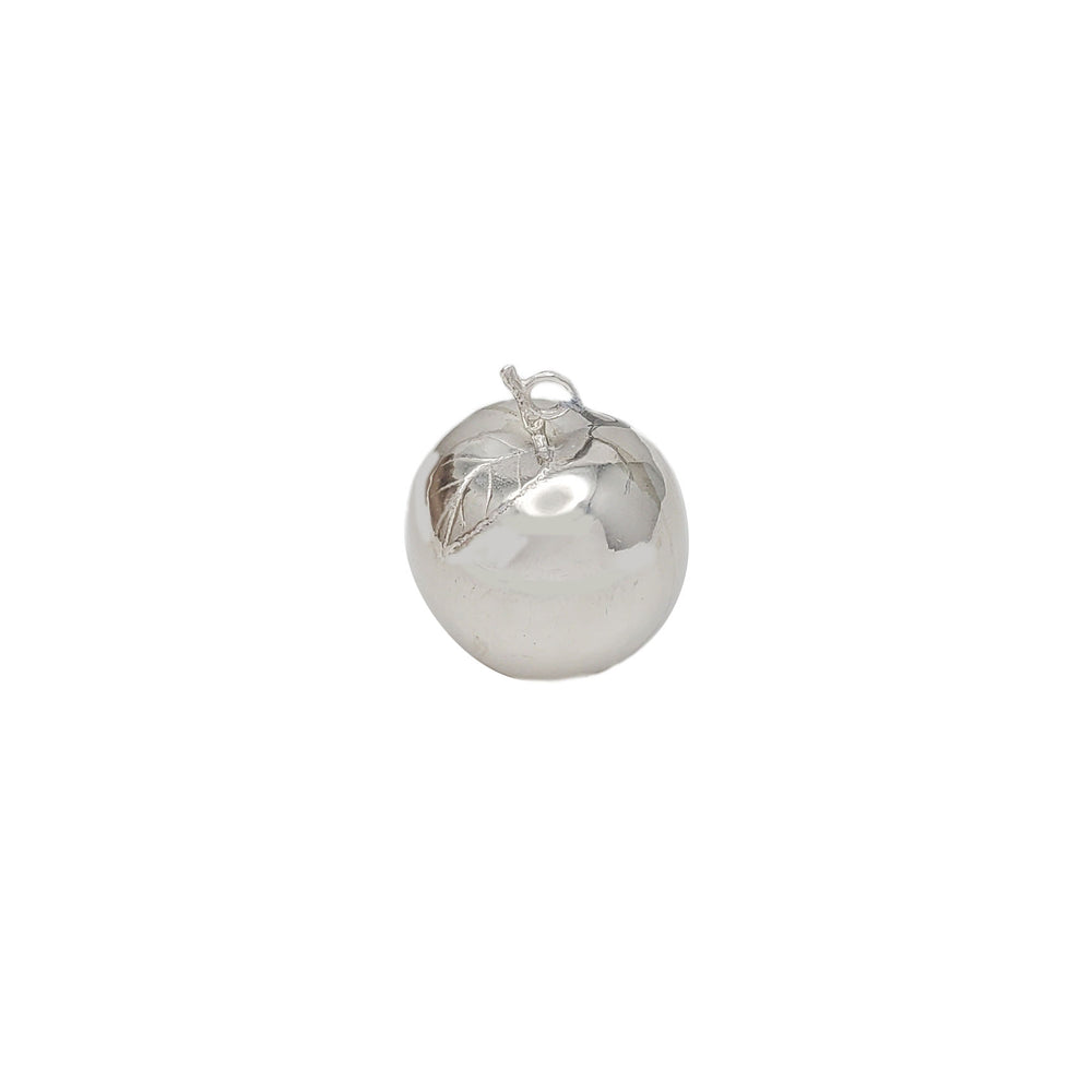 Silver Apple Pendant