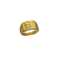 Double Happiness Chinese Character Signet Ring (24K)