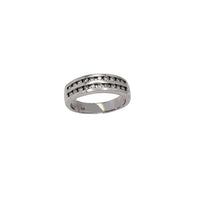 Diamond Two-Rows Ring (14K)
