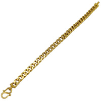 Miami Cuban Solid Bracelet (24K).