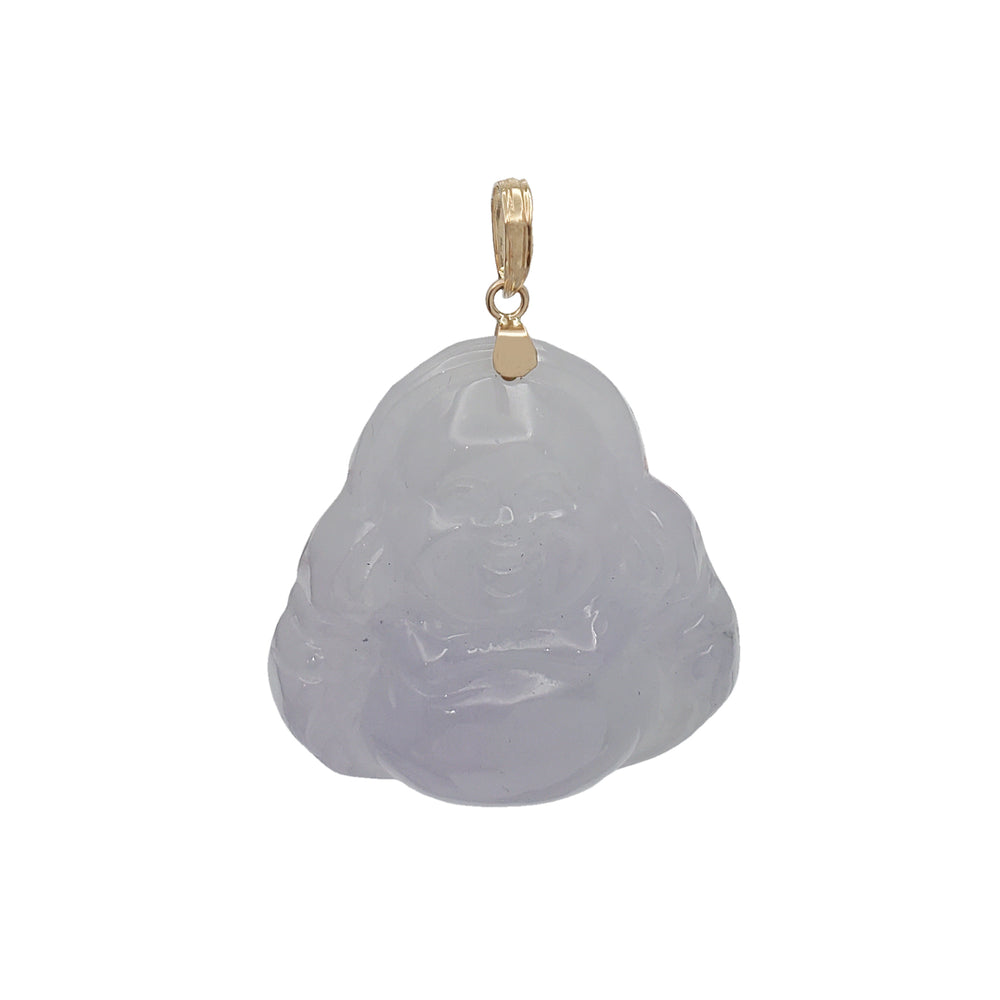 Laughing Jade Pendant (14K)
