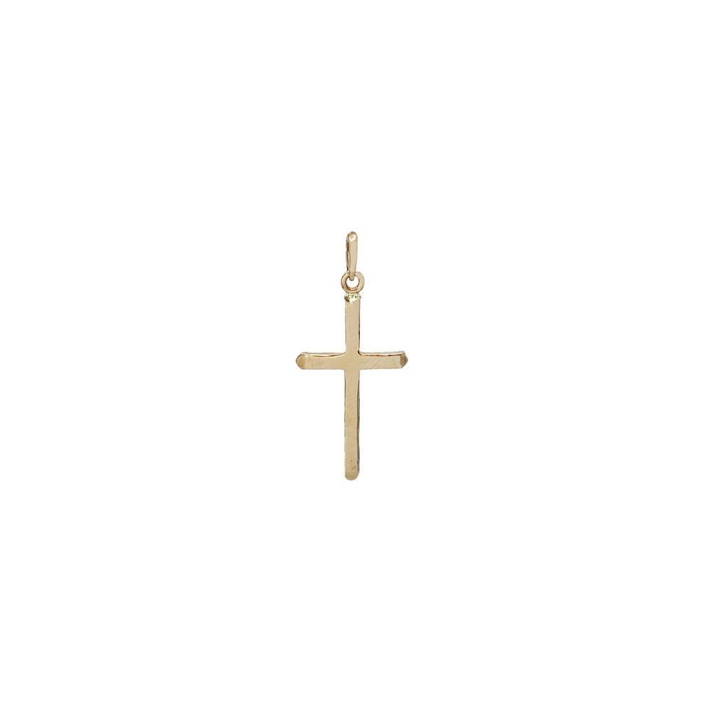 Plain Cross Pendant (14K)