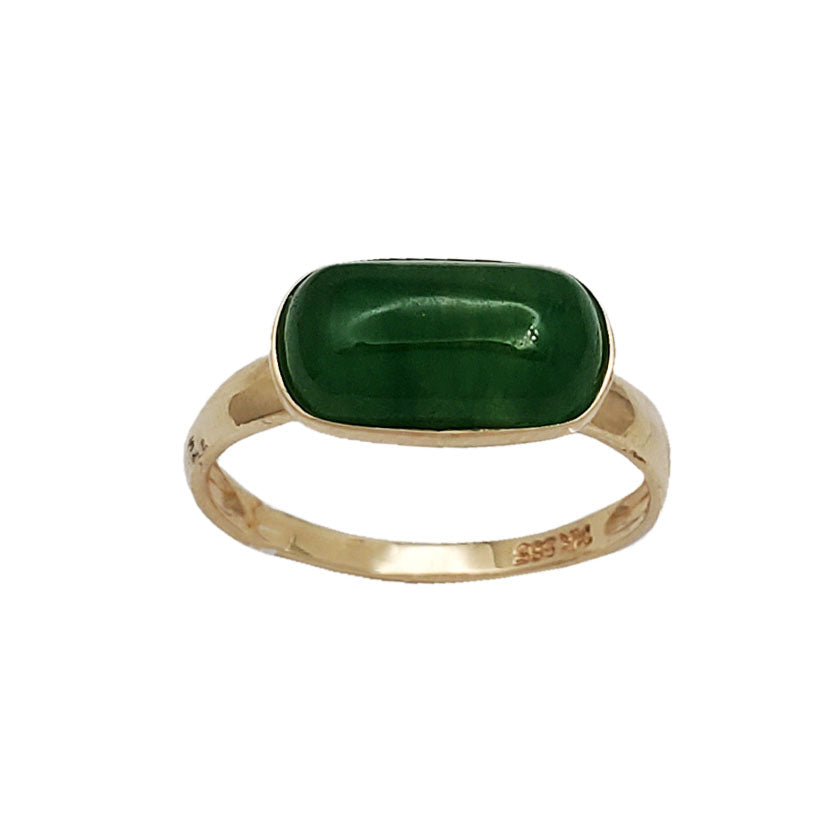 Jade Ring (14K)