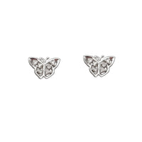 Diamond Butterfly Earrings (14K)