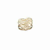 Nugget Heart Ring (14K)