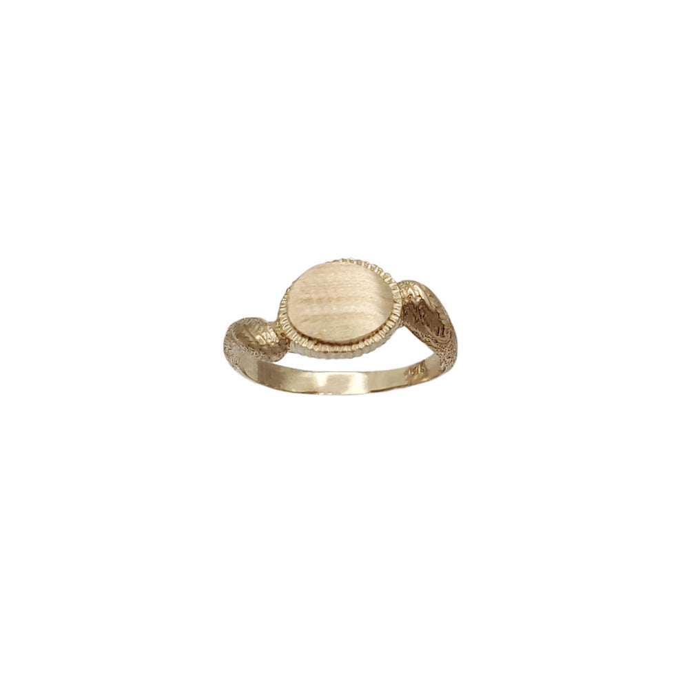 Pinky Signet Ring (14K)