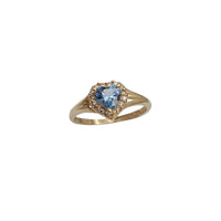 Heart Zirconia Ring (14K)