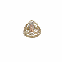 Guadalupe Virgin Mary Heart Ring (14K)