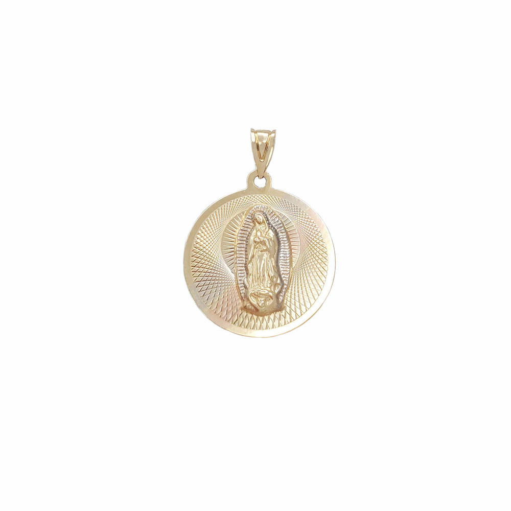 Round Guadalupe Pendant (14K)
