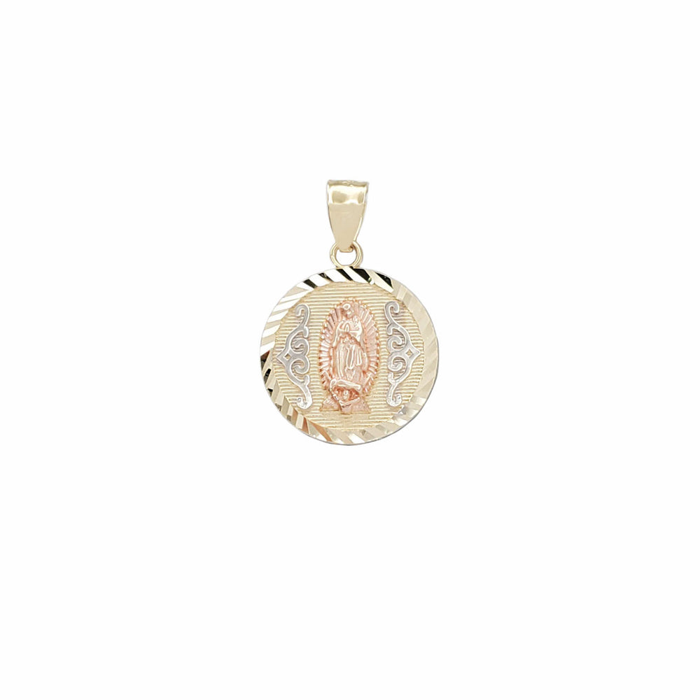 Round Guadalupe Pendant (14K)