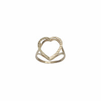 Outlined Heart Ring (14K)
