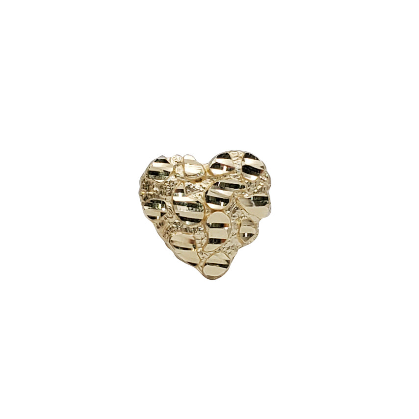 Nugget Heart Ring (14K)