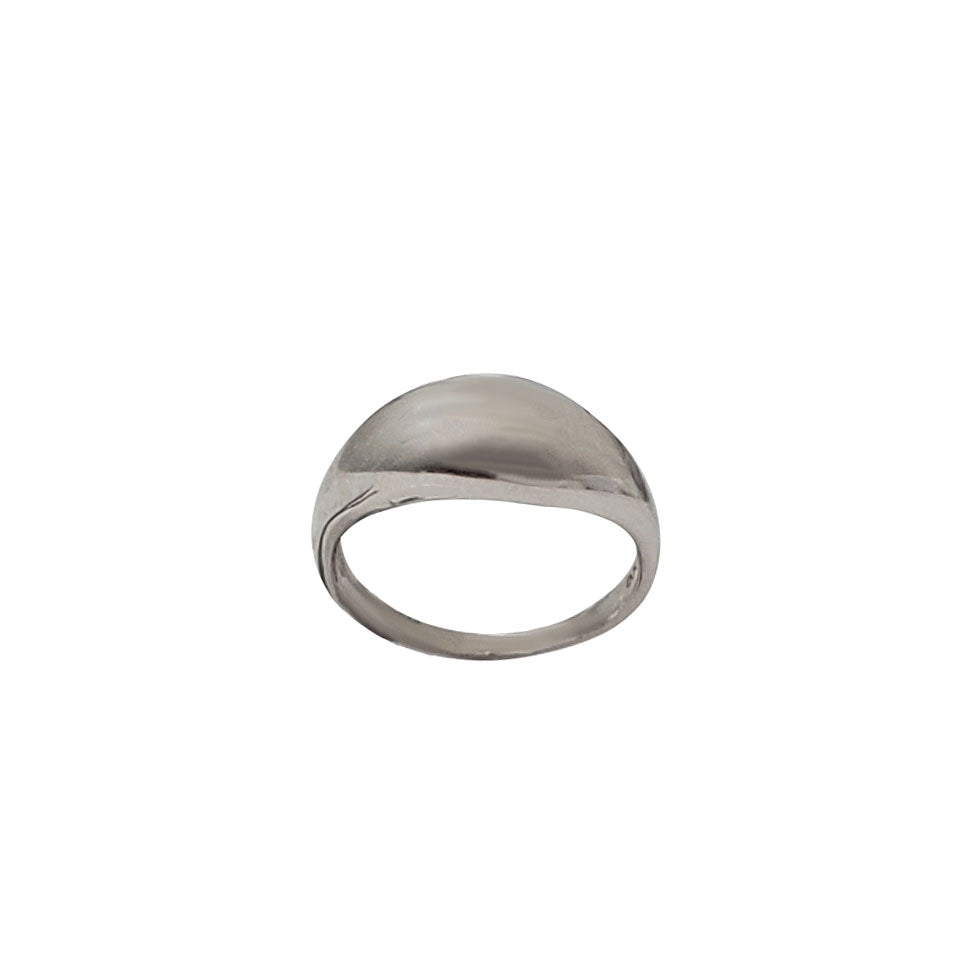 Plain Dome Ring (Silver)