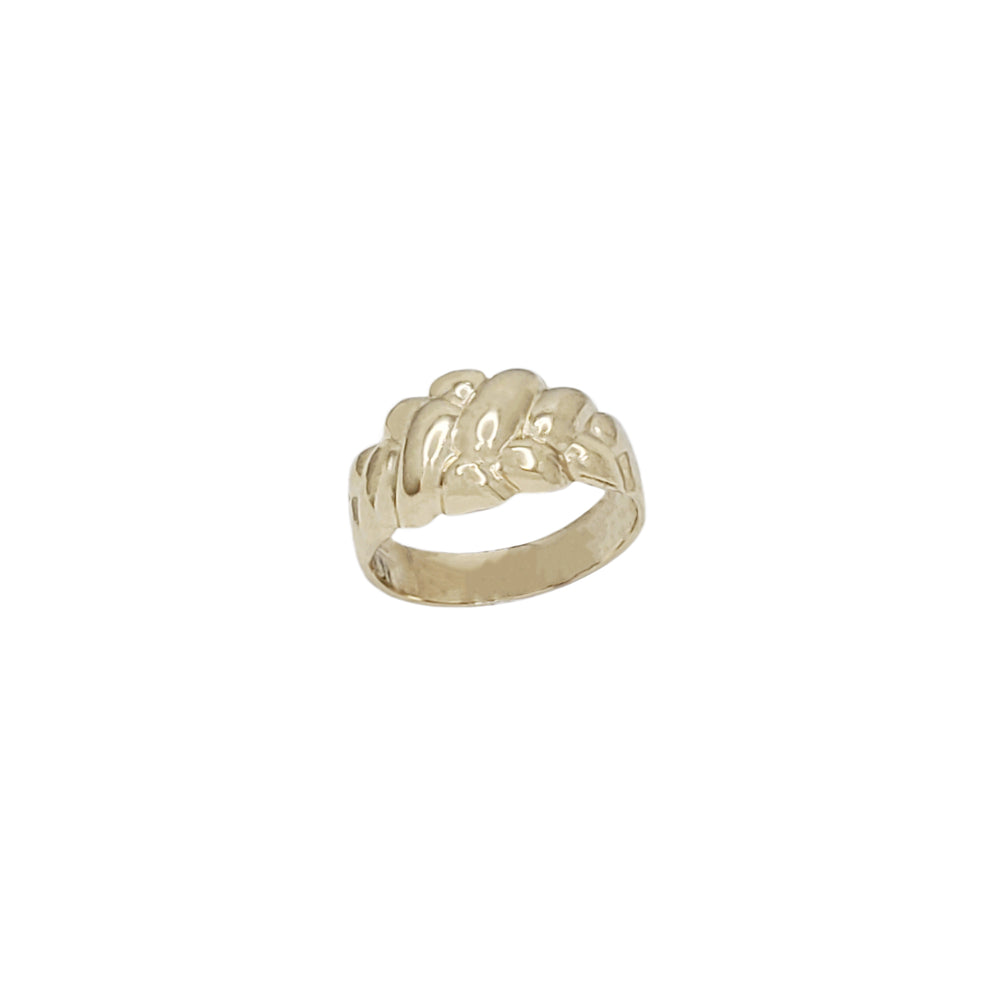 Croissant Dome Ring (14K)