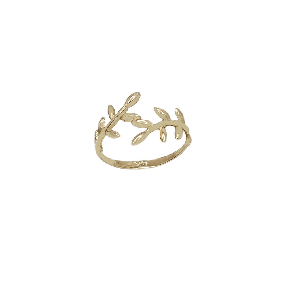 Olive Leaf Ring (14K)