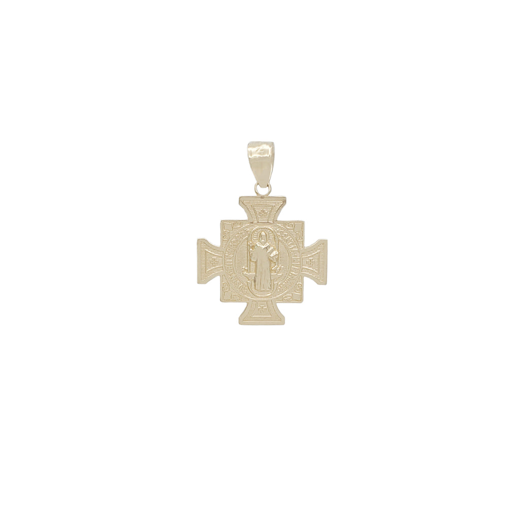San Benito Cross Pendant (14K)