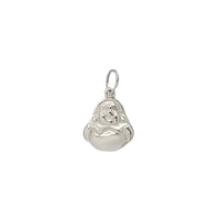 Plain Buddha Pendant (Silver)
