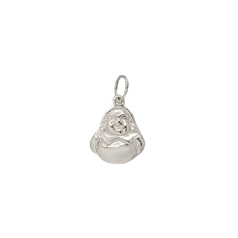 Plain Buddha Pendant (Silver)