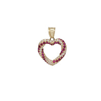CZ Heart Pendant (14K)