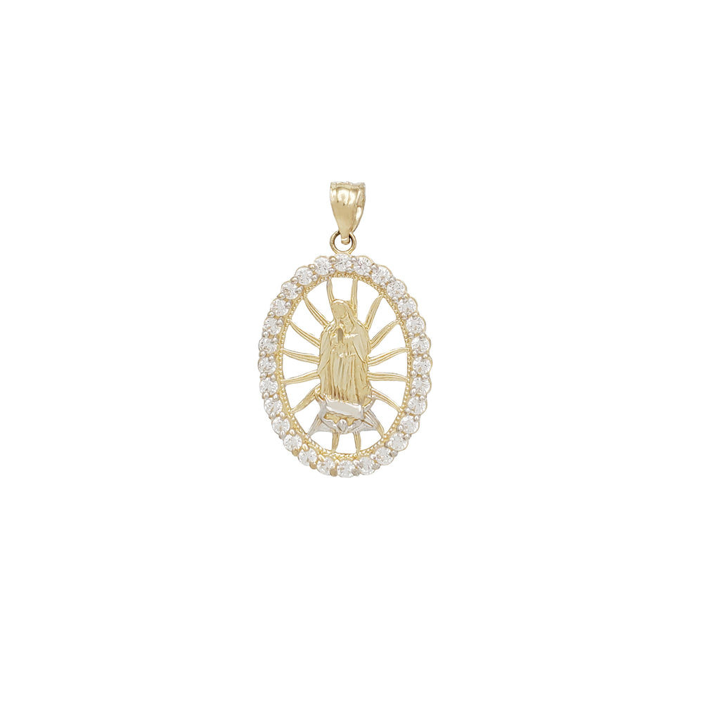 CZ Guadalupe Pendant (14K)