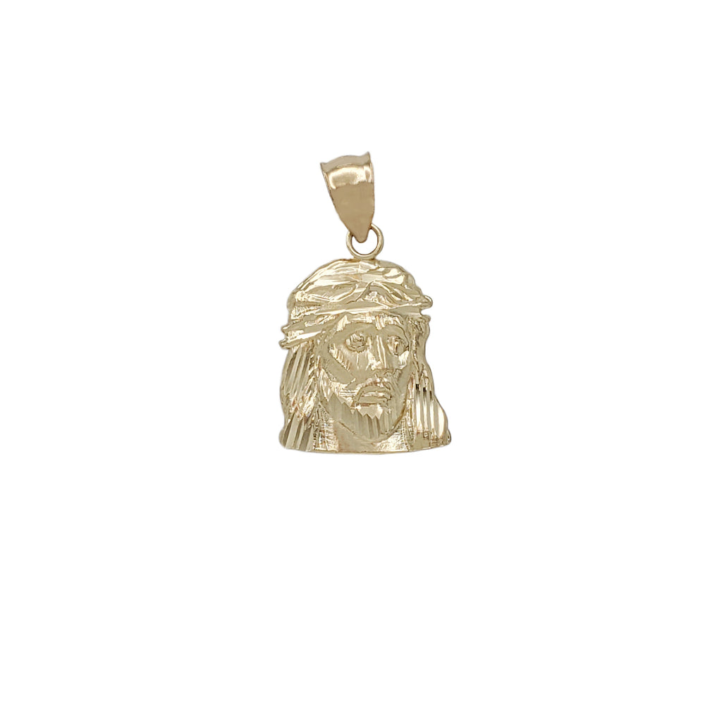 Jesus Head Pendant (14K)