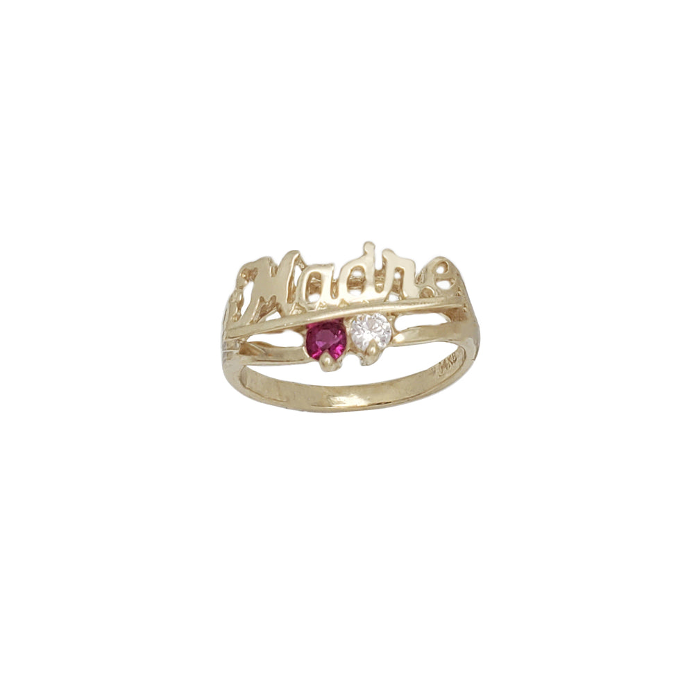 Zirconia "Madre" Ring (14K)