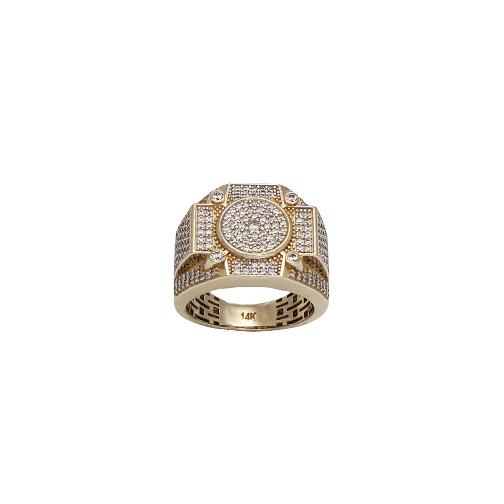 Iced-Out Fancy Men's Ring (14K)