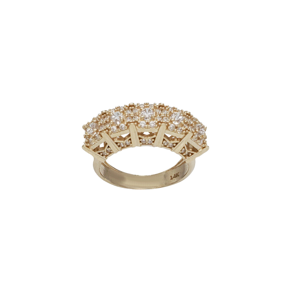 Iced Out Men's Ring (14K)