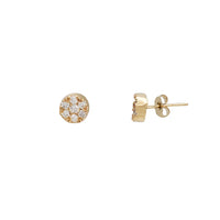 Lab-Diamond Stud Earrings(14K)