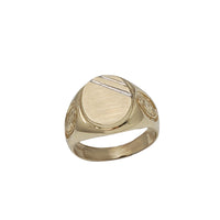 Yellow Gold Guadalupe Signet Ring (14K)
